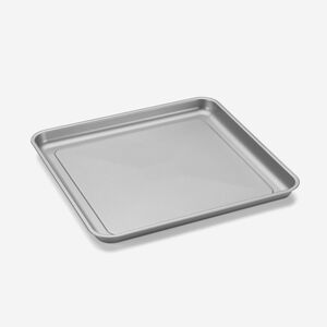 cuisinart non stick bakeware set for toaster oven 3 pc 11 2 x 8 6 baking dish 11 2 rdquo x 10 7 baking pan amp 11 2 x 8 6 broiler pan with rack heavy gauge steel construction amb tob3pkc image 2