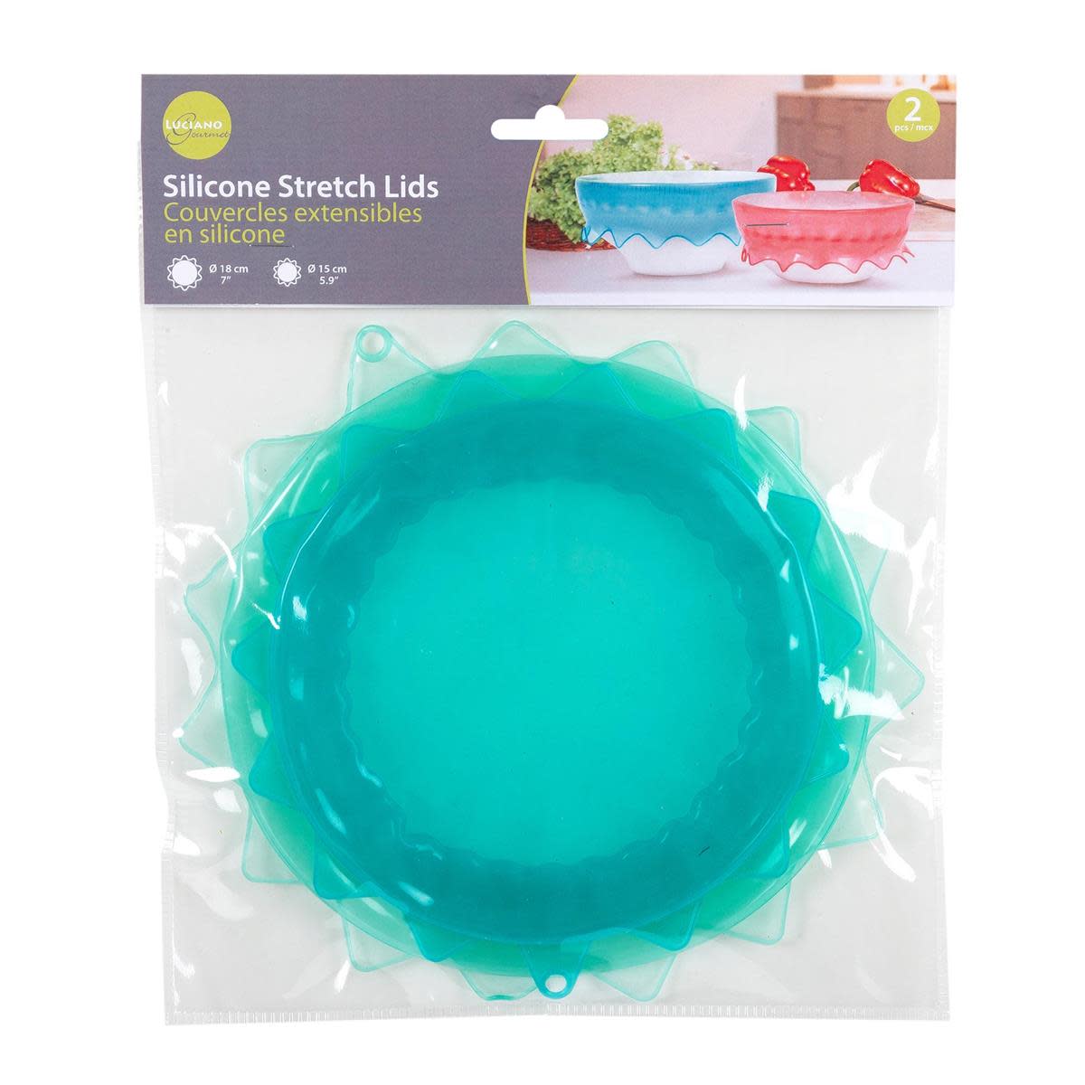 copy of l gourmet 70946 3 pc silicone lid sets for size 12 5 10 5 8cm image 4