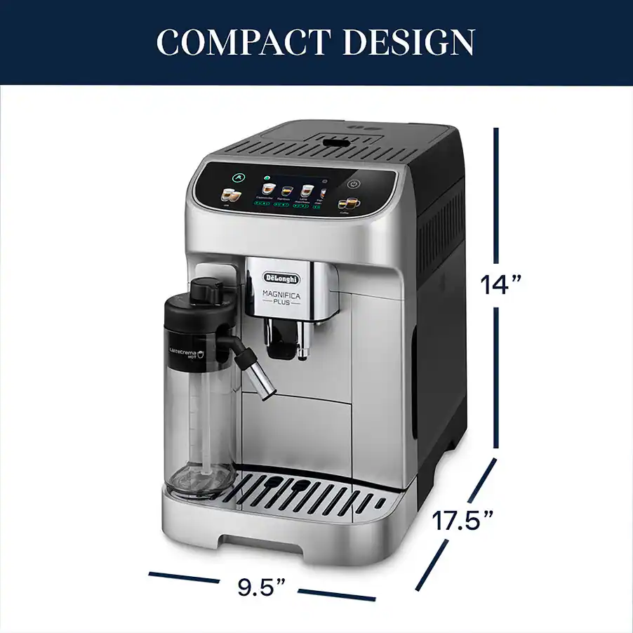 delonghi magnifica plus ecam32070sb fully automatic espresso maker image 8