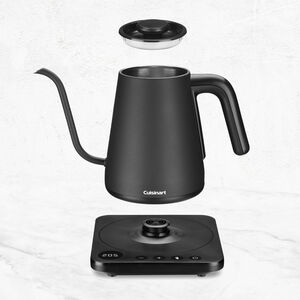 cuisinart cordless gooseneck kettle 1 0l 1200w variable temperature 140 deg 212 deg f s s body w matte black finish gk 1c image 5