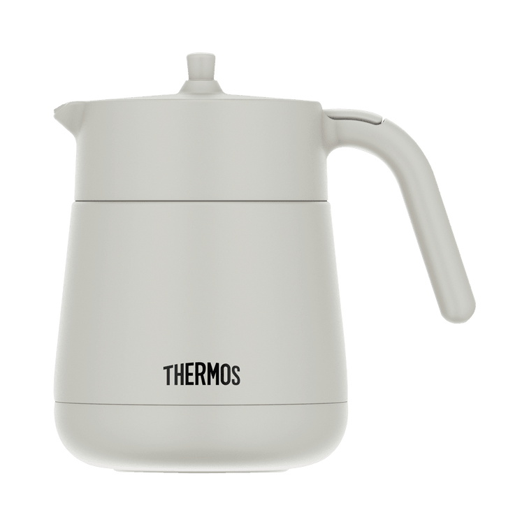 thermos thermal table jug w tea filter 700 ml light grey tte 700 lgy image 3