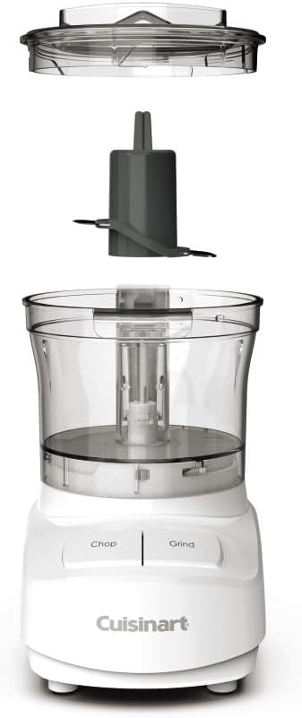 cuisinart mini chopper cch 32c 250w 3 cup 0 7 l bowl white image 2