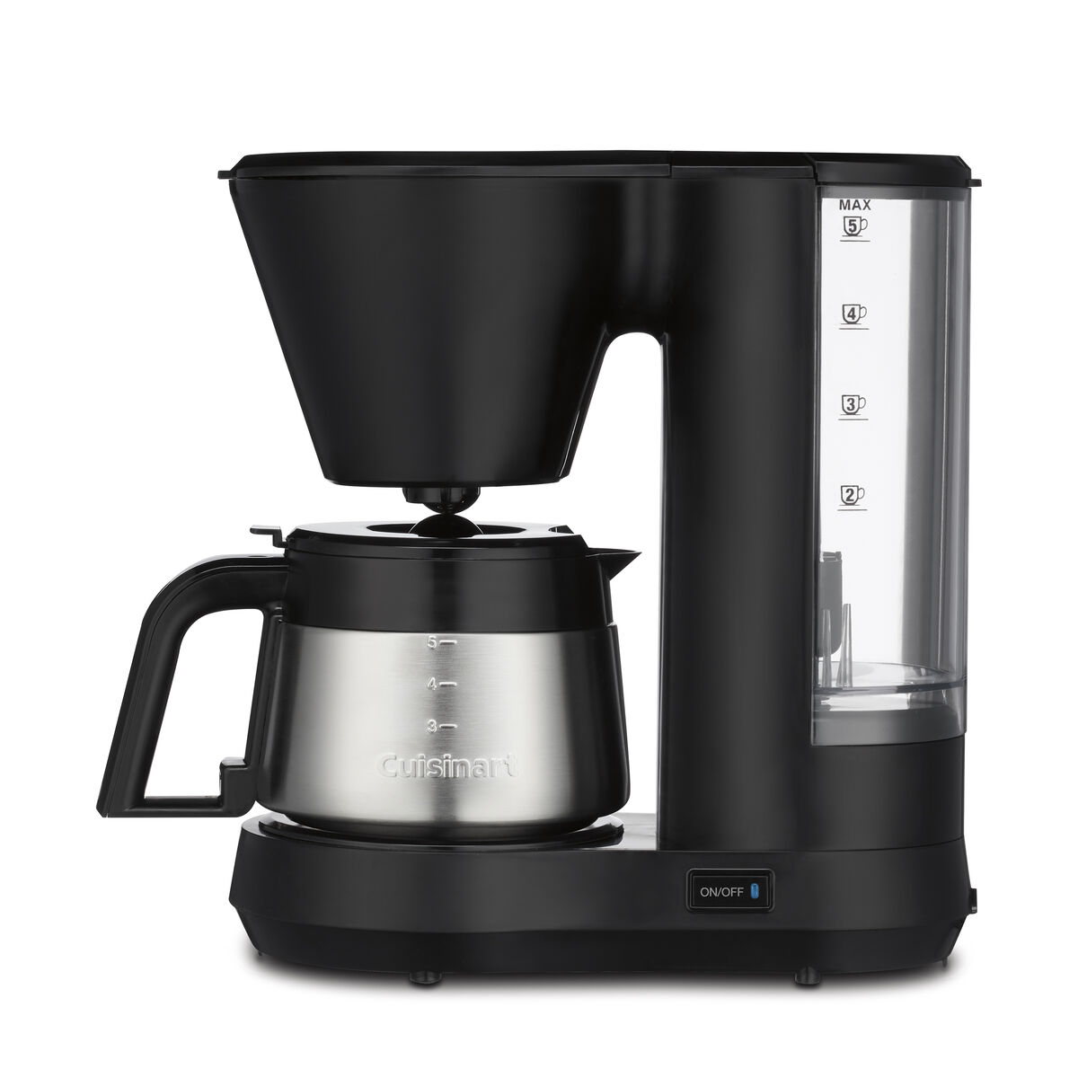cuisinart coffee maker dcc 5570nasc 5 cup stainless steel carafe image 2