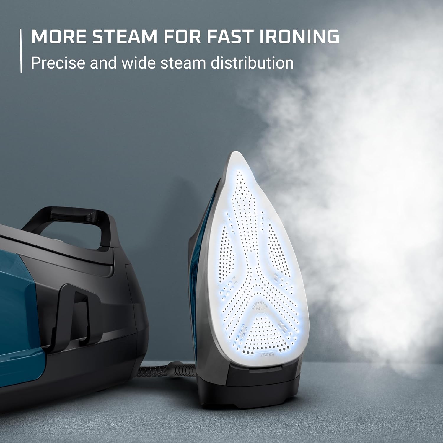 rowenta steam station ironing system perfect steam pro 80g 430g min 37oz water tank 1800w dg8624u1 image 7