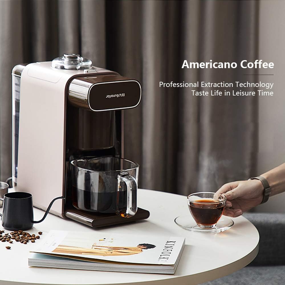 joyoung dj10u k1g multi function beverage maker 1 0l soymilk coffee juice hot water cetl listed model black image 6
