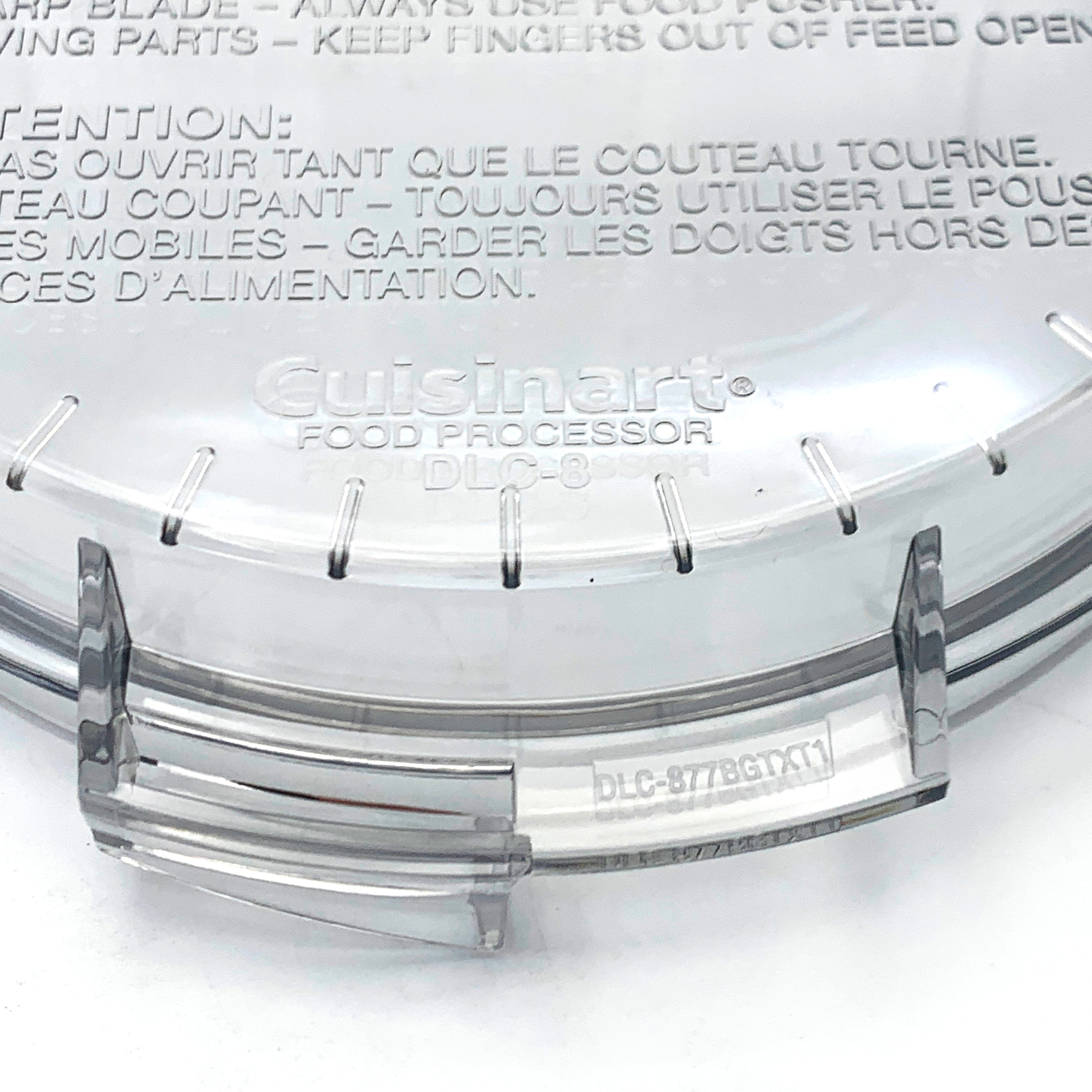 dlc877bgtxt1 bowl lid with side tabs for dlc 8 series image 2