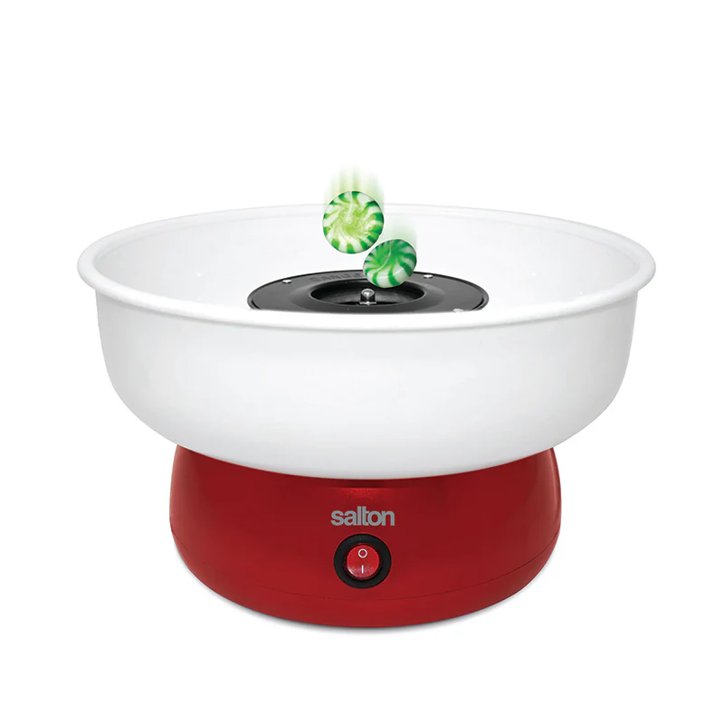 salton cotton candy maker red white ccm 1779 image 3