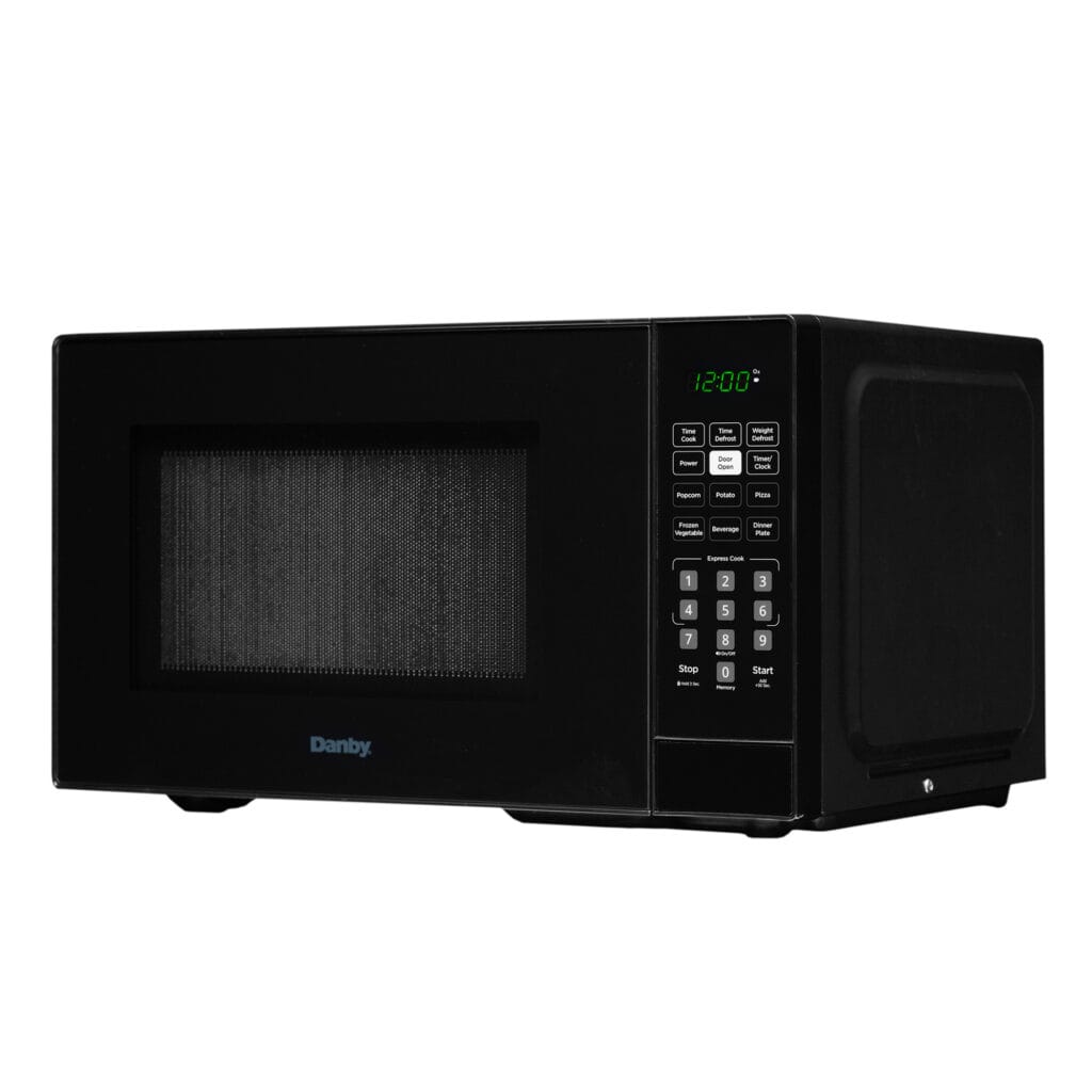 danby microwave oven 0 9 cu ft 900w black dbmw0921bbb image 1