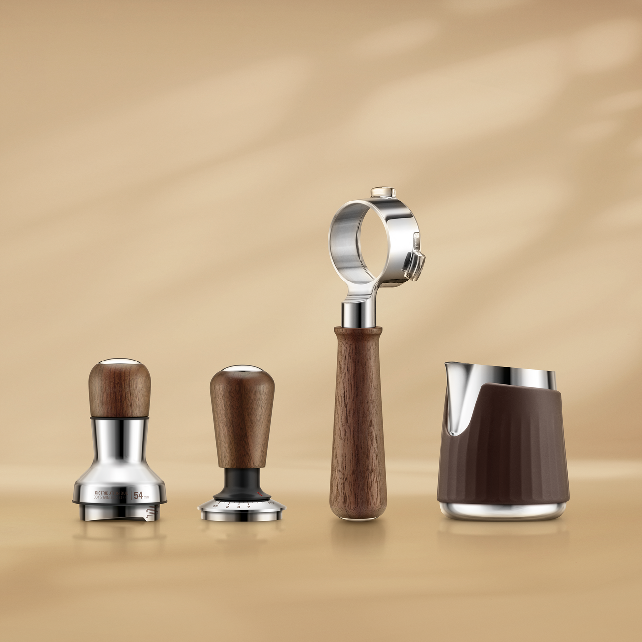 breville the distribution duo™ bea203wl 54mm walnut image 6