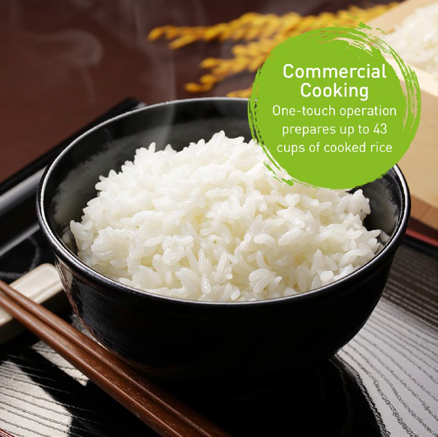 panasonic rice cooker sr 42hzp 23 cup commercial aluminum pot no coating silver image 3