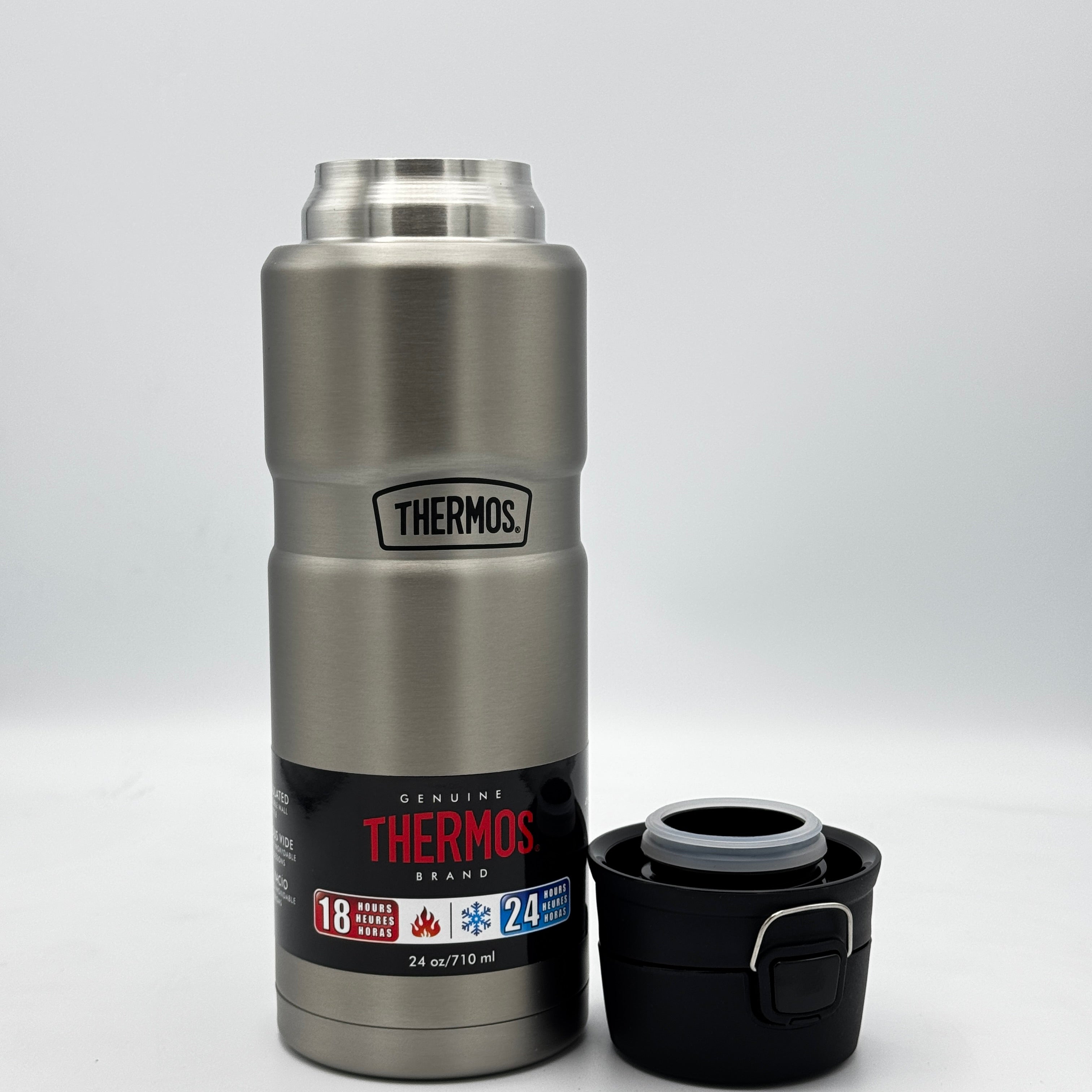thermos sk 4000 stainless king™ series 710ml vacuum insulated bottle matte silver image 3