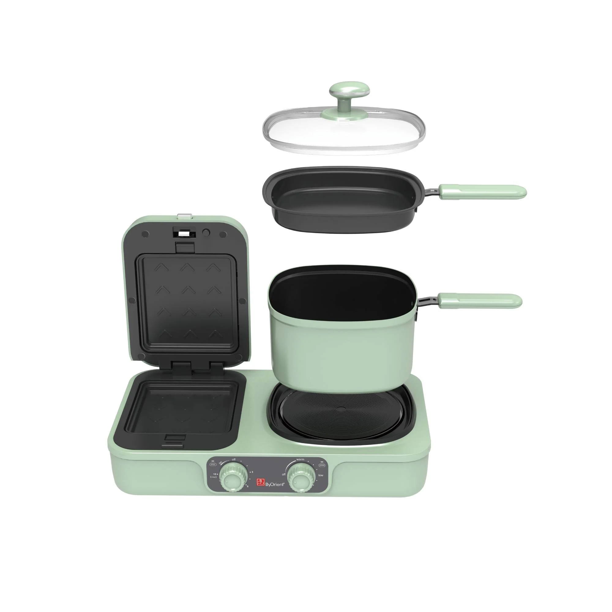 byorient bo bm01 all in one multi functional breakfast maker image 4