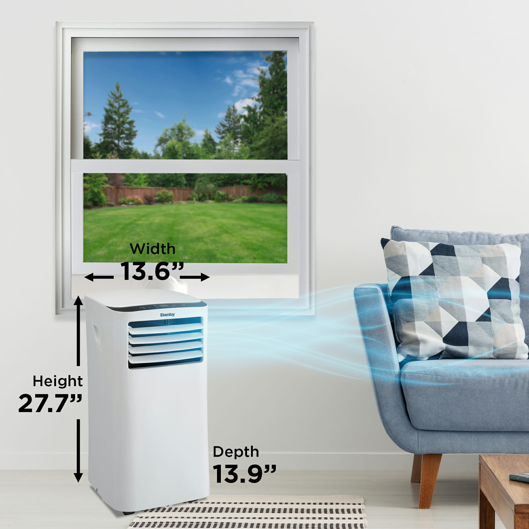 danby portable air conditioner 9 000 bth h white dpa053b4wdb image 5