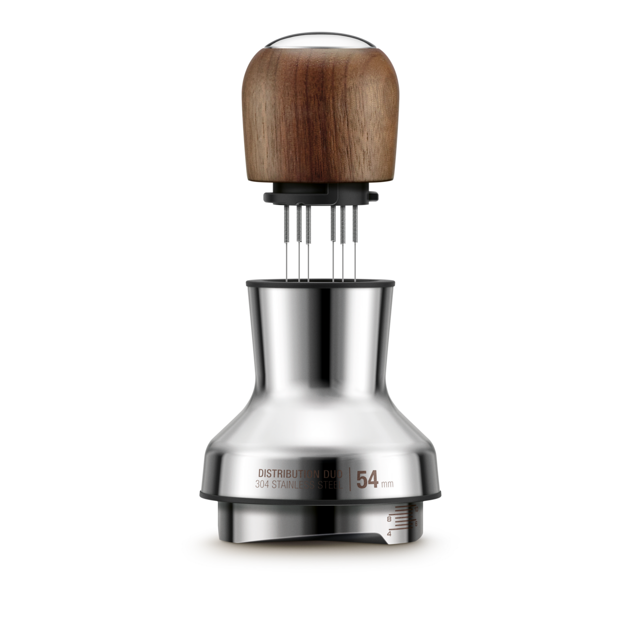 breville the distribution duo™ bea203wl 54mm walnut image 1