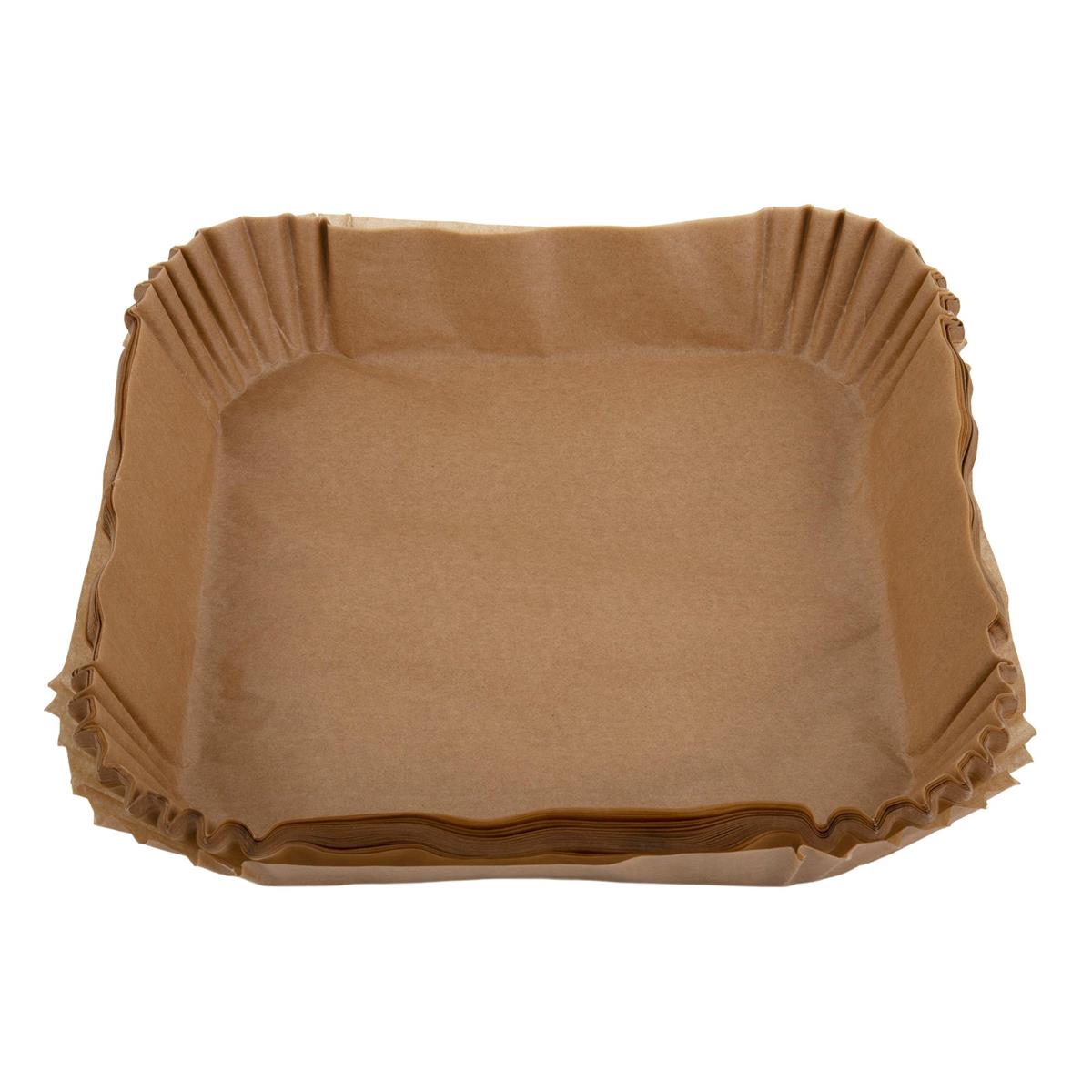 Luciano Disposable Paper Liner for Air Fryer| 20x20x4.5cm | 50/pack | 80683