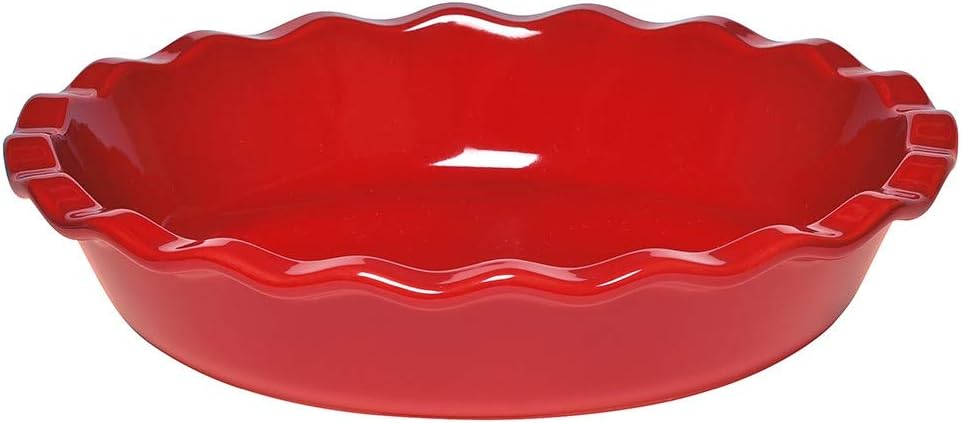 emile henry ceramic pie dish 10 round grand cru 91346131 image 1