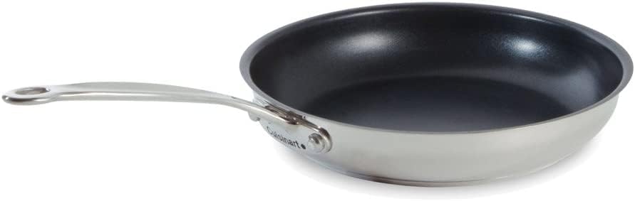 cuisinart skillet 10 chefs classic s s body quantanium non stick induction compatible 722 24nssc image 3