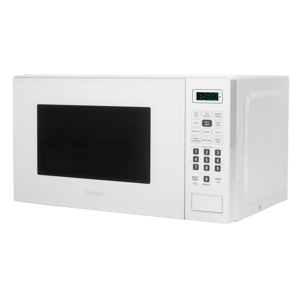 danby microwave oven 0 7 cu ft 700w white dbmw0721bww image 1