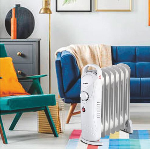 optimus mini oil filled heater 700w h 6003 image 2