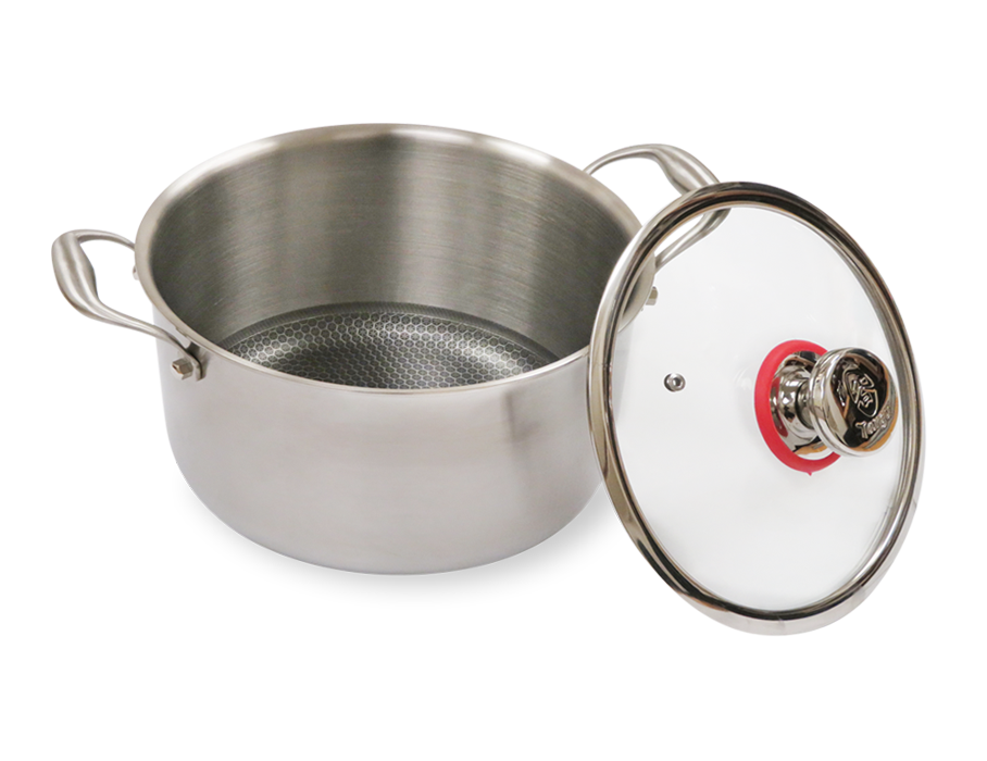 targu hybrid dutch oven 20cm with glass lid bc hw20dog image 5