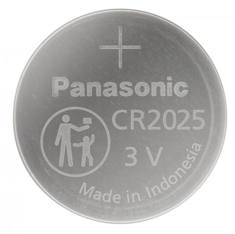 panasonic lithium coin battery 3v x 1 cr2025 image 2
