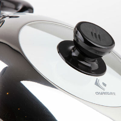 charms stainless steel steamer 3 layers 2 trays 30ck04 30cm image 4