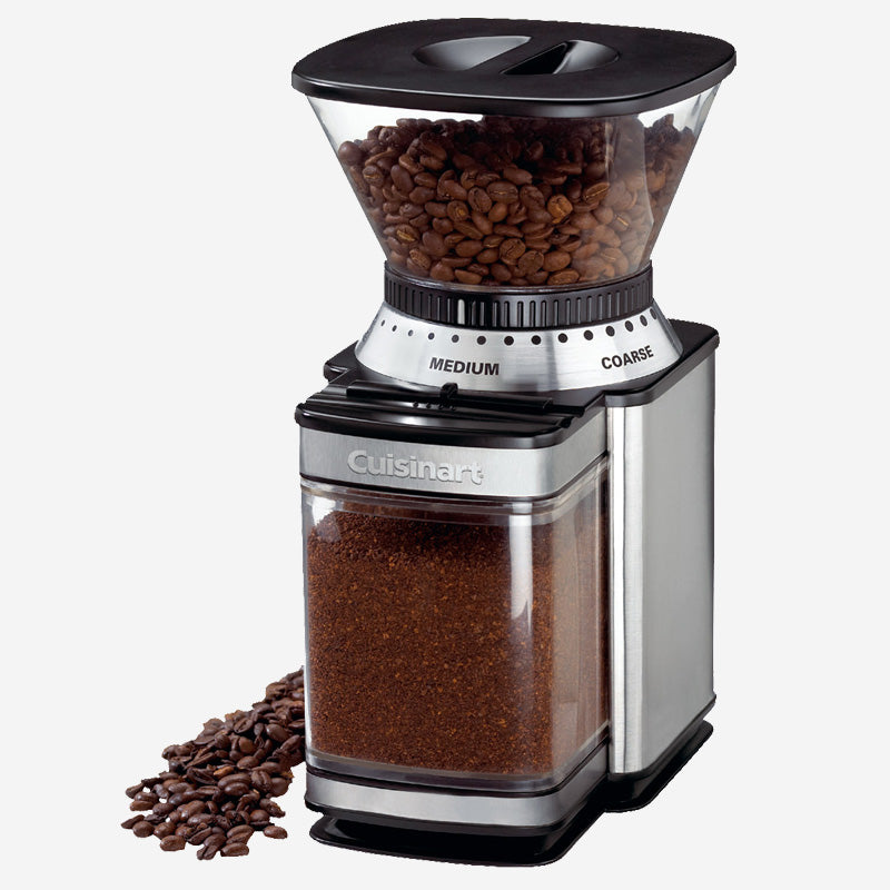 cuisinart burr mill 4 18 cups brushed s s dbm 8c image 1