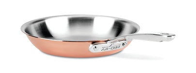 all clad c4 fry pan c4110 10 four ply with copper image 1