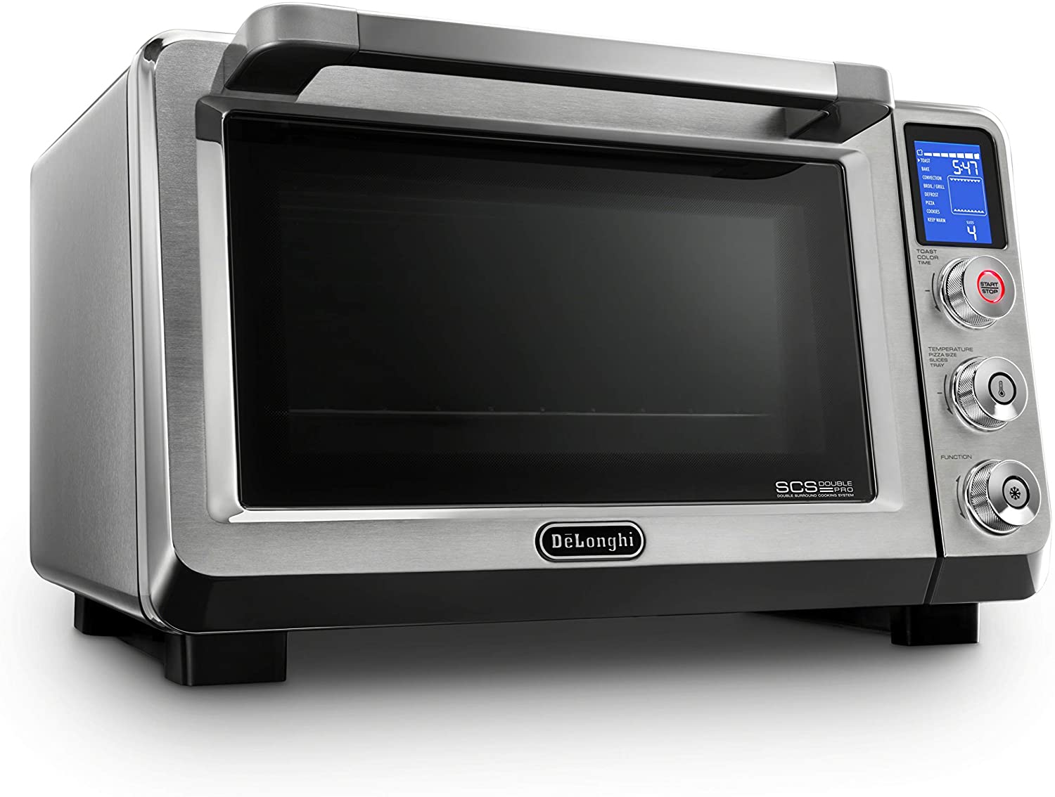 delonghi livenza convection oven 0 8 cu ft digital controls s s eo241150m image 5
