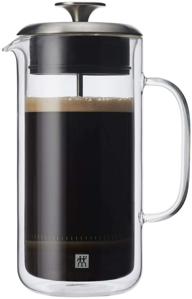 zwilling sorrento plus french press 39500 300 double wall glass 750ml image 2