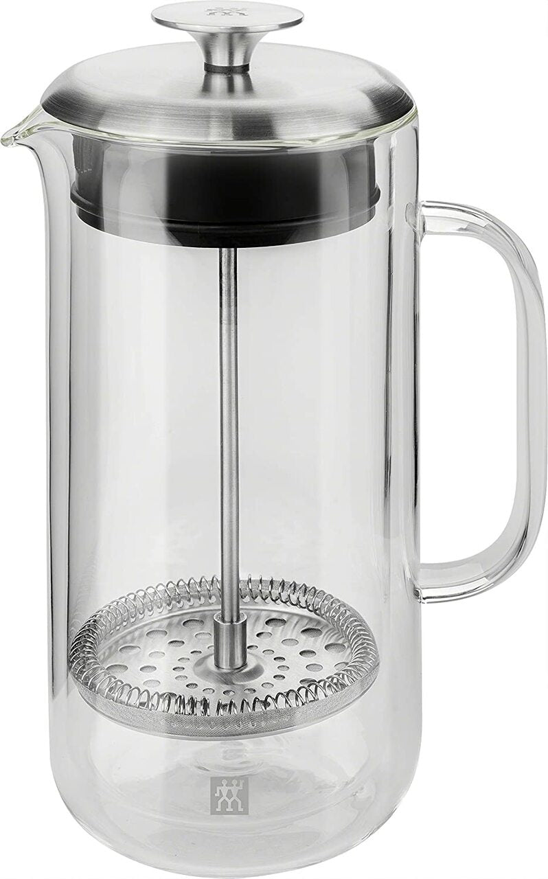 zwilling sorrento plus french press 39500 300 double wall glass 750ml image 1