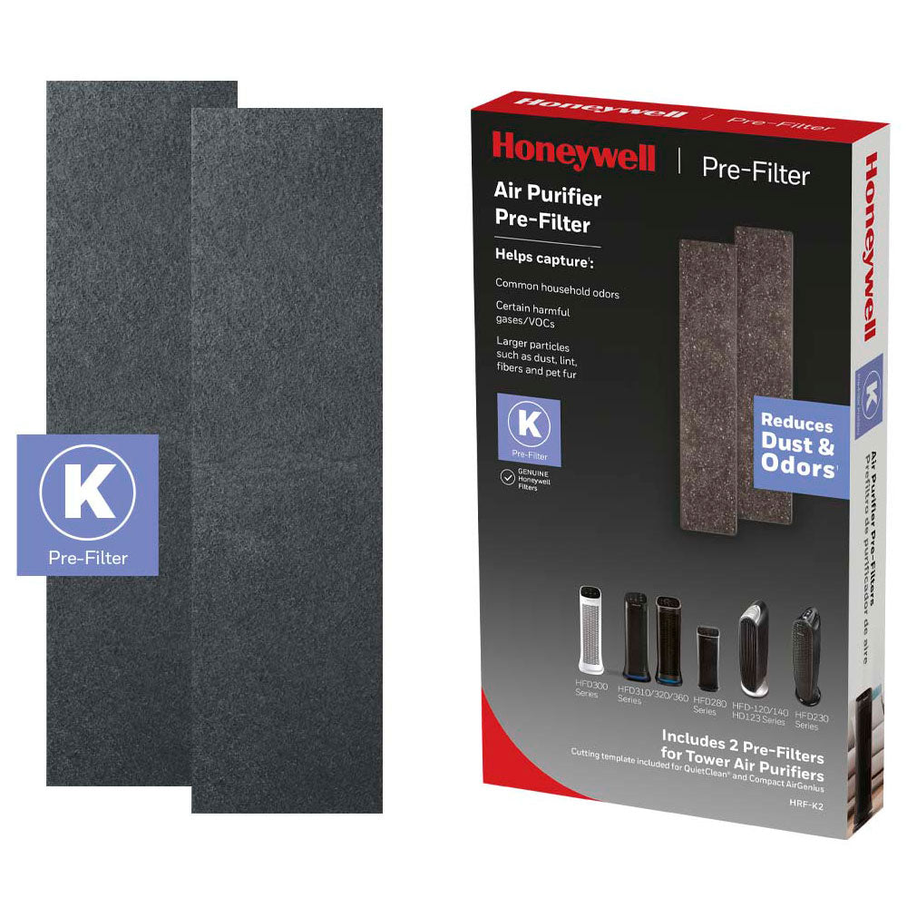 honeywell filter type k odour amp gas reducing 2 pk hrf k2c image 2