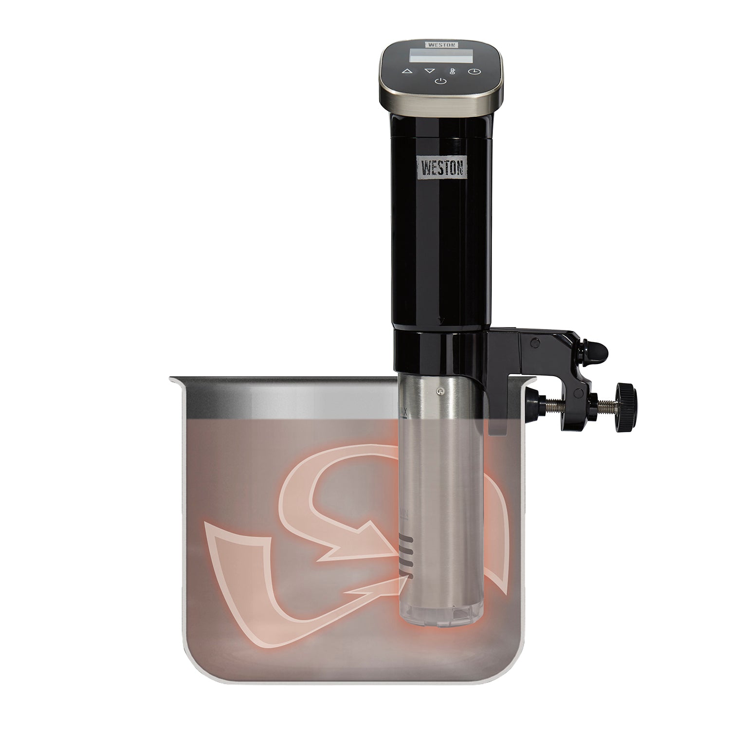 weston sous vide immersion circulator 800w with digital controls amp display black 36200 image 3