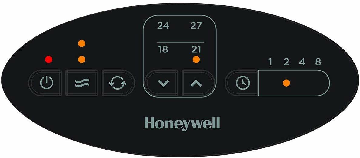 honeywell ceramic heater hce 309bc slim mini tower image 3