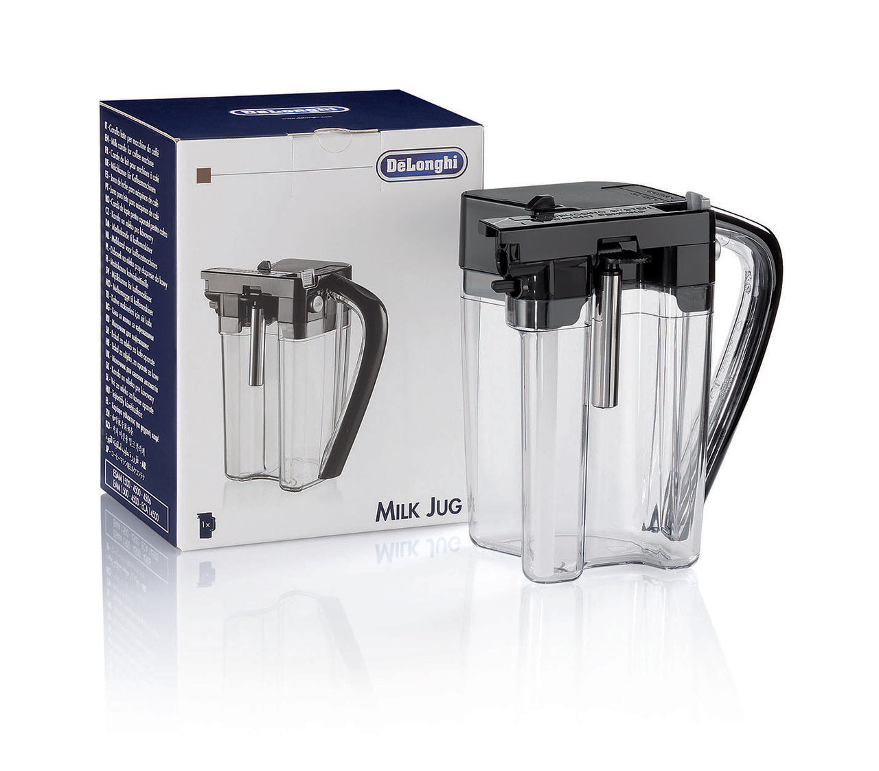 delonghi milk jug with cappuccino lid for esam 4500 image 1