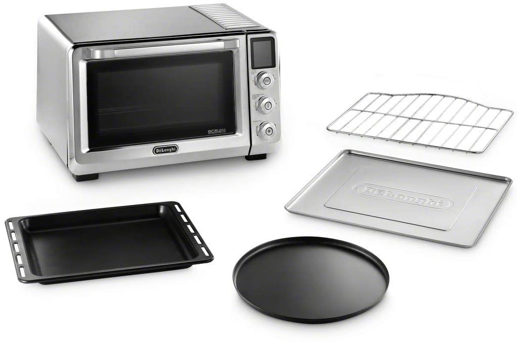 delonghi livenza convection oven 0 8 cu ft digital controls s s eo241150m image 2