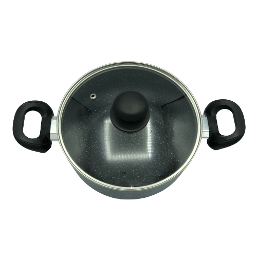 healthy bear 20cm aluminum caserole w lid induction bcal 20cpg in image 2