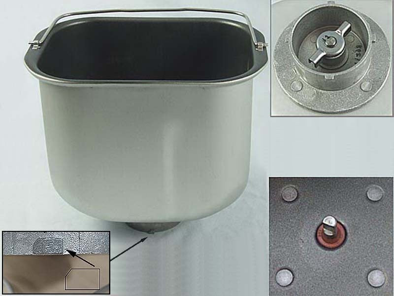 delonghi bread pan for dbm450 special order image 1