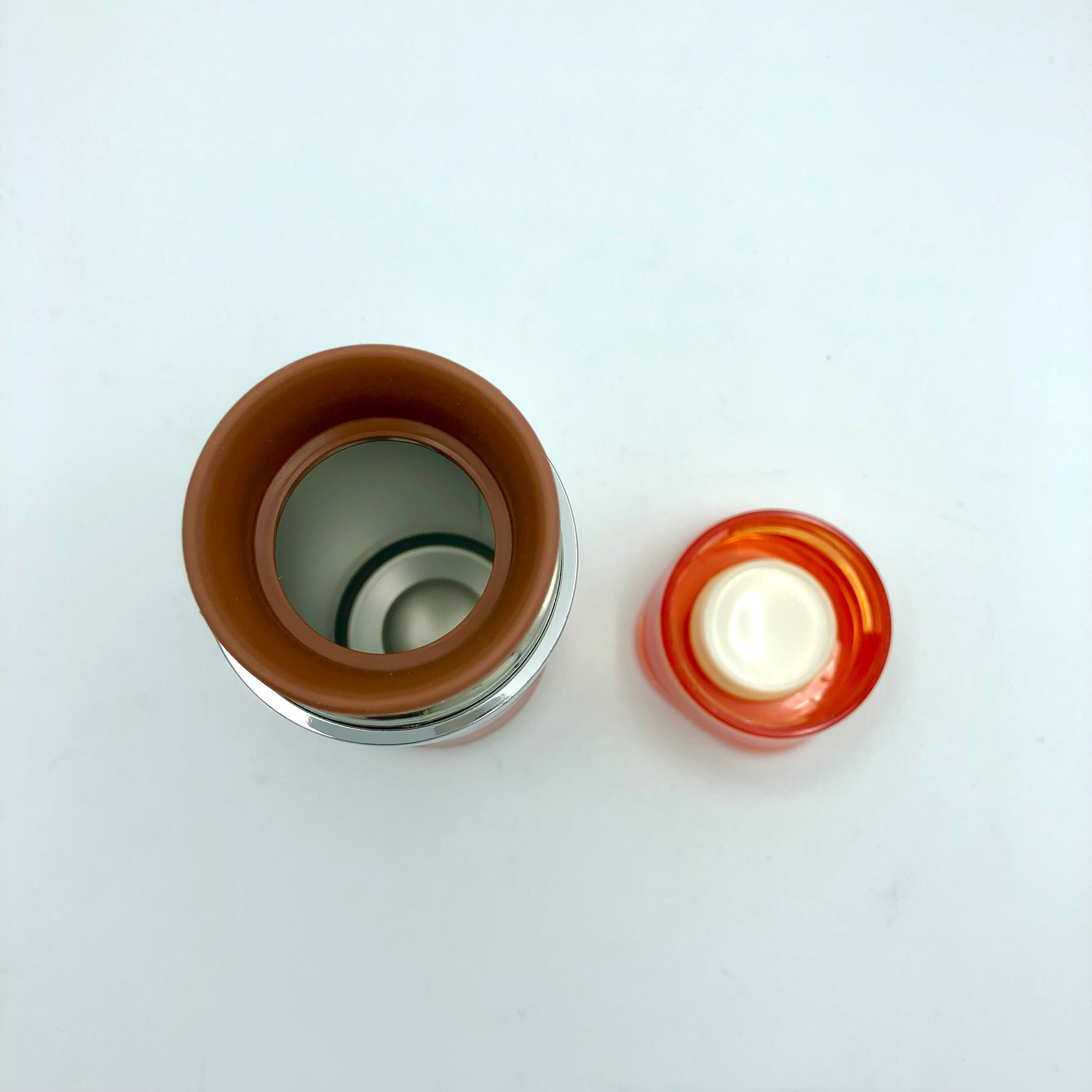 tisco tm 003 vacuum bottle 0300 300ml orange image 3
