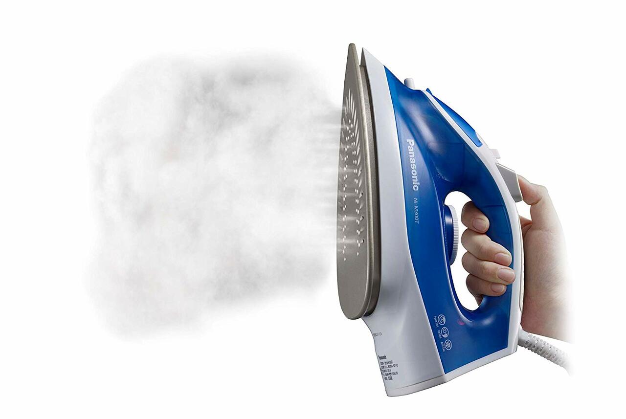 panasonic light steam iron nim300ta smooth ironing image 5