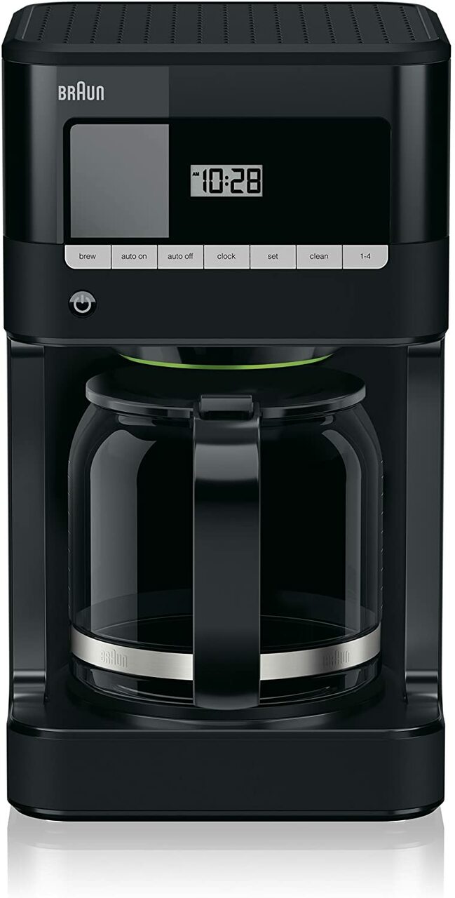 braun coffee maker 12 cup programable black kf 7000bk image 1