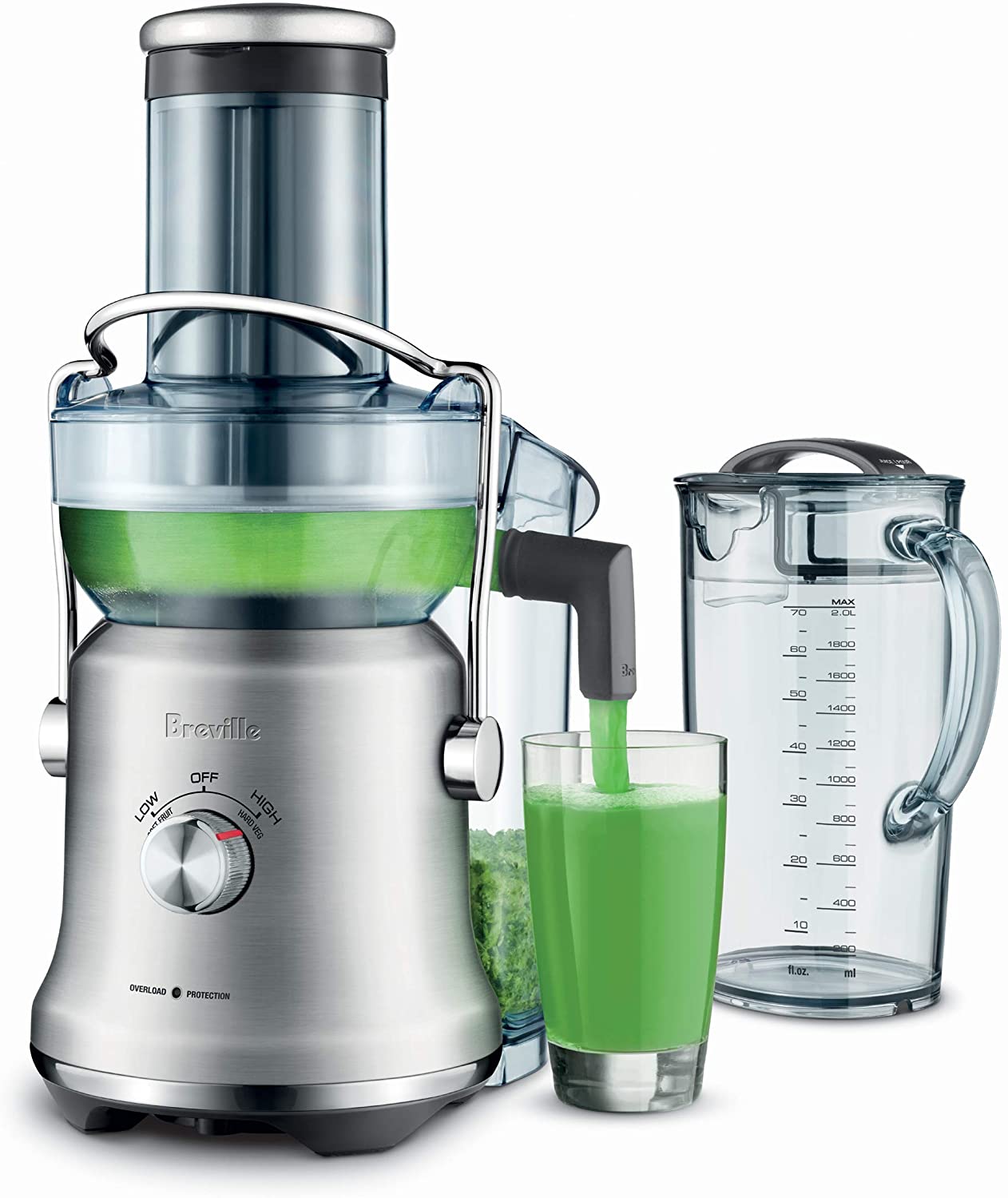 breville the juice fountain cold plus juice extractor w brushed s s body bje530bss image 4