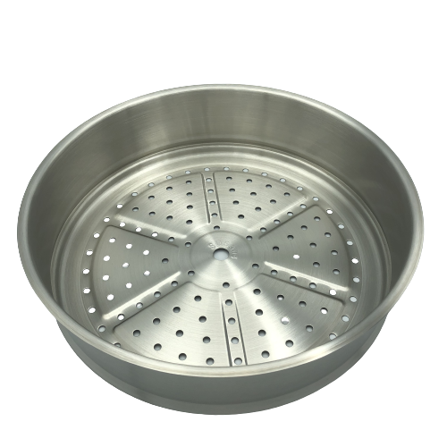 healthy bear s s steaming tray 34cm for hybrid wok bc hw34st image 1