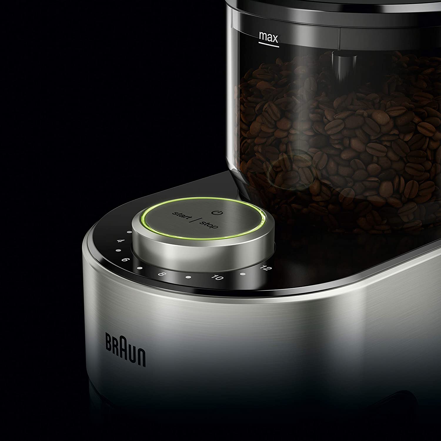 braun coffee grinder 12 cup removable container kg 7070 image 6