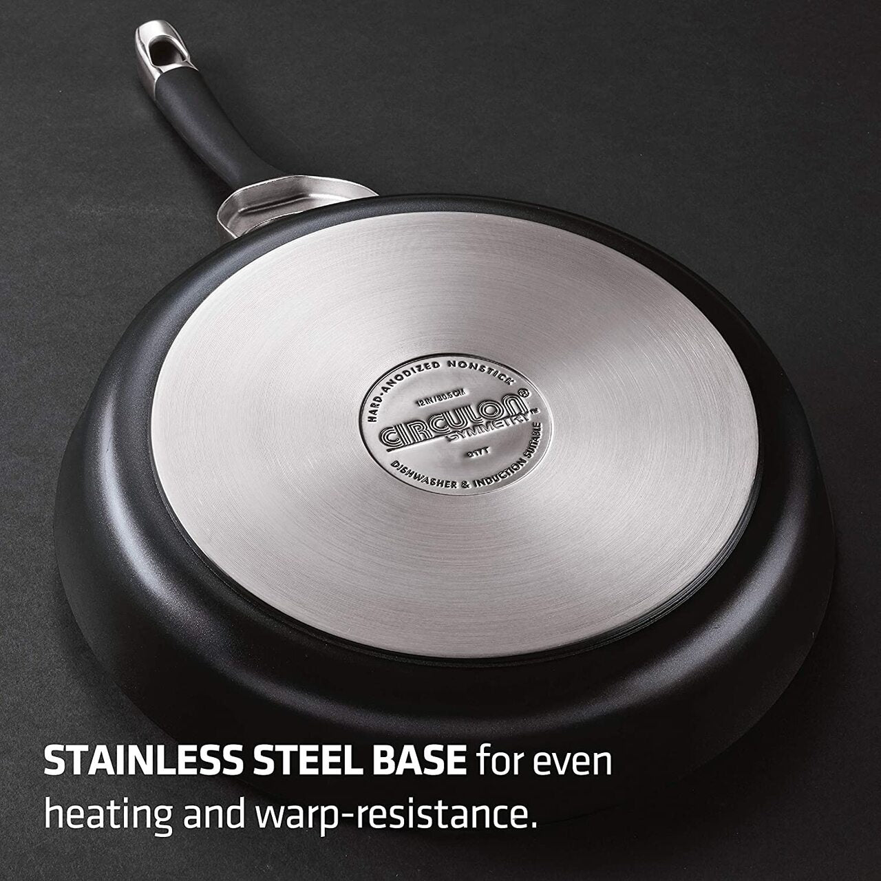 circulon symmetry hard anodized non stick cookware 11 piece set 87376 image 4