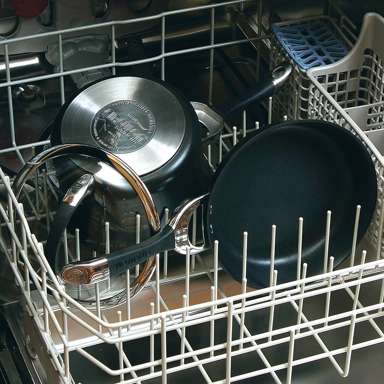 circulon symmetry hard anodized non stick cookware 11 piece set 87376 image 8