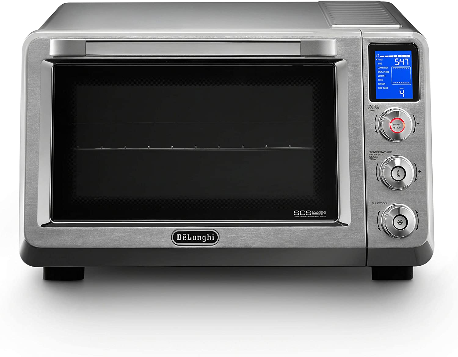 delonghi livenza convection oven 0 8 cu ft digital controls s s eo241150m image 1