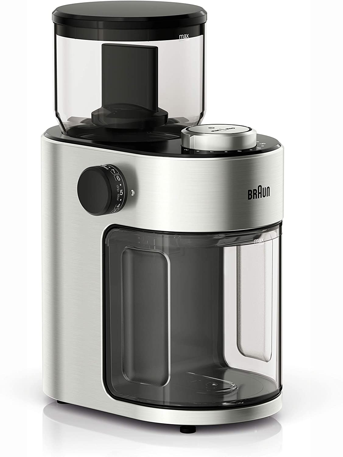 braun coffee grinder 12 cup removable container kg 7070 image 1