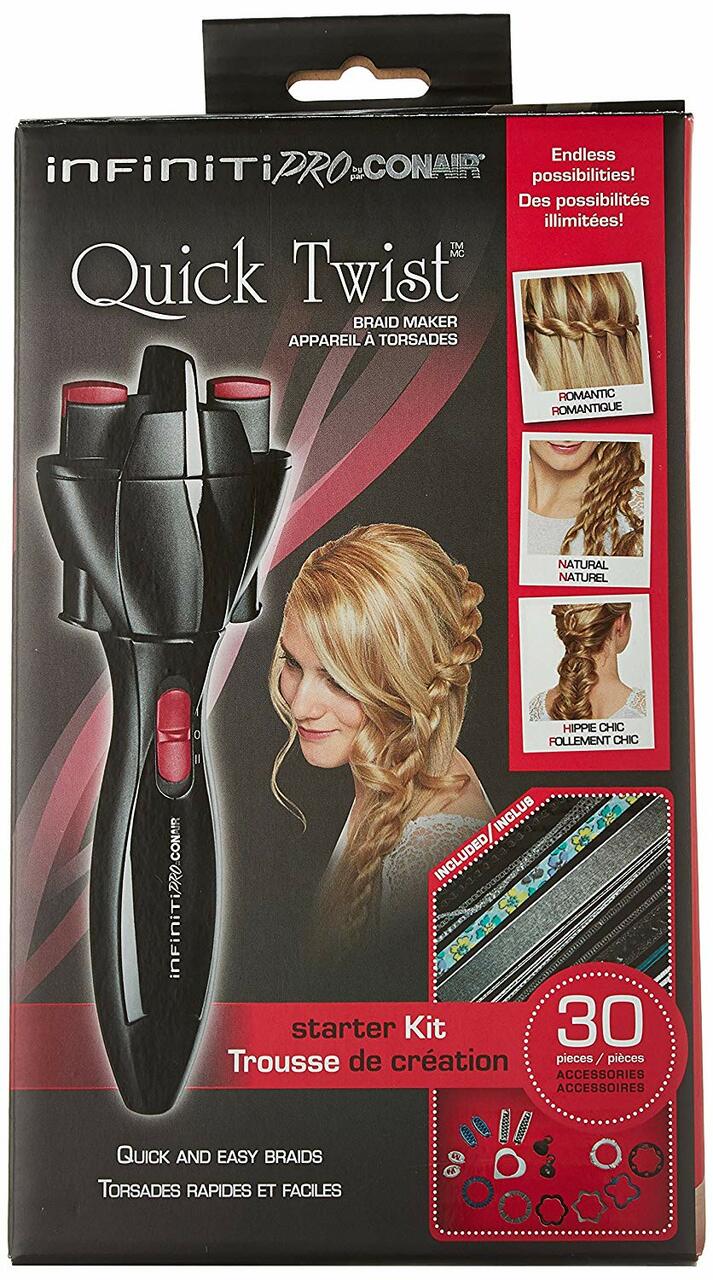 conair infiniti quick twist cd205c battery braid maker image 9