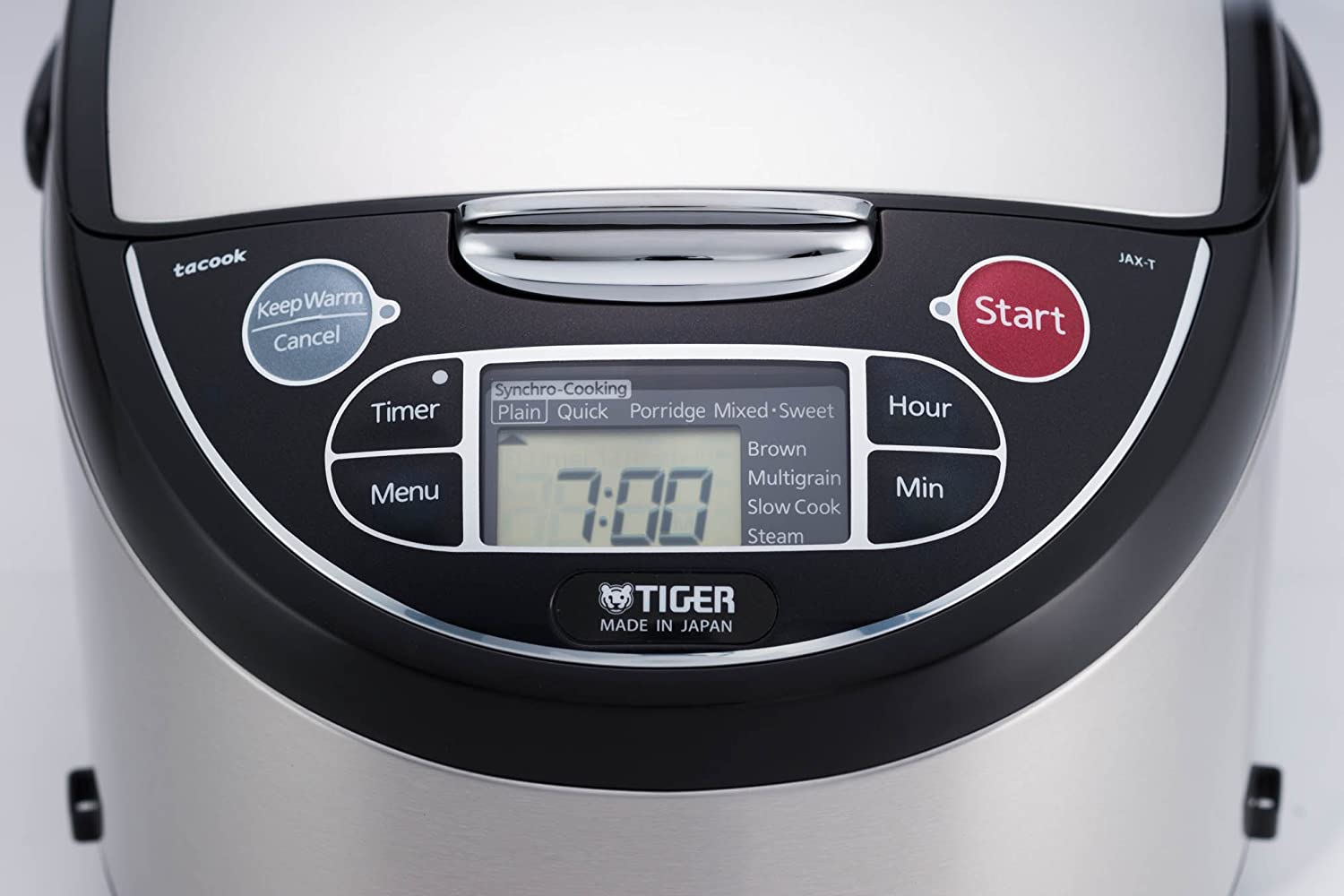 tiger rice cooker 10 cup multi function s s black jax t18u image 4